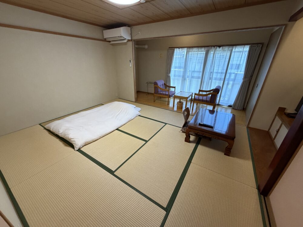鹿教湯温泉 黒岩旅館の和室
